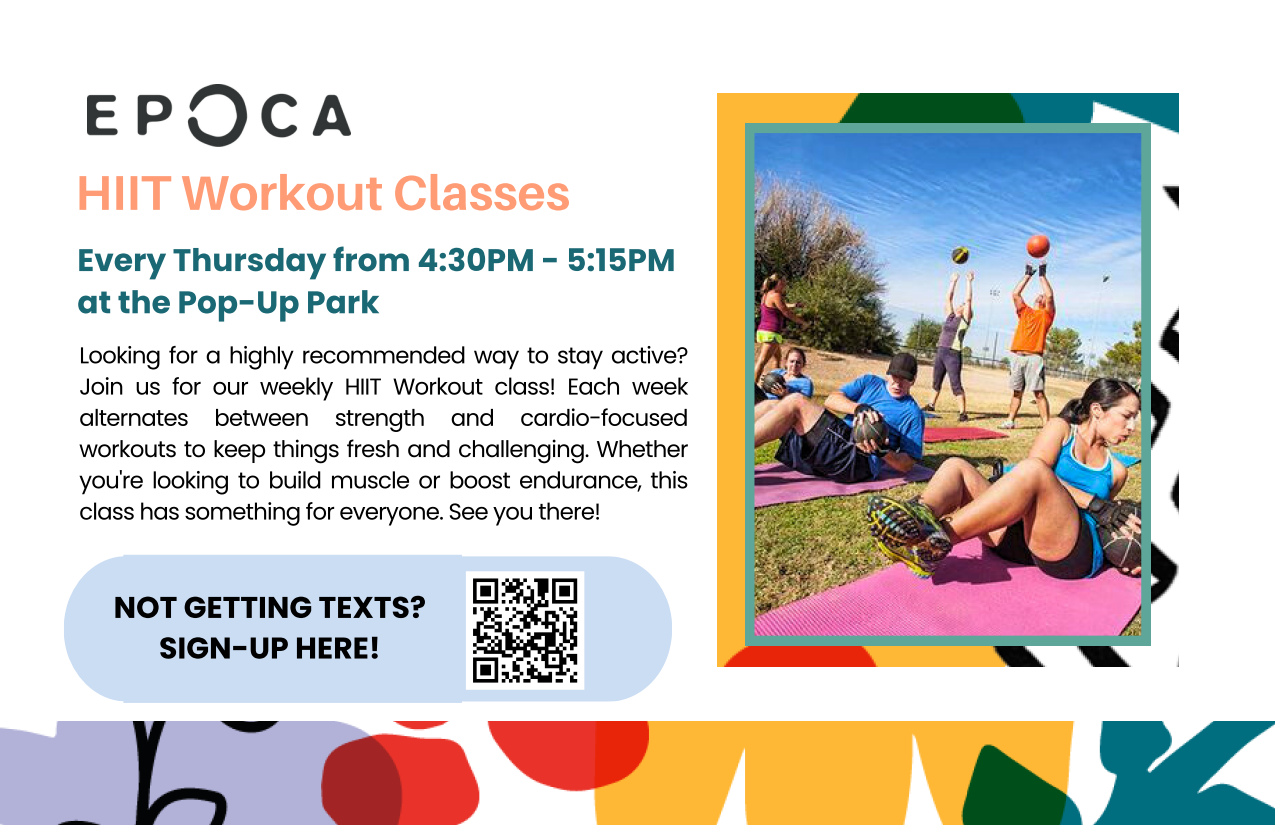 Epoca Outdoor Fitness Fusion Class